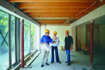 Construction and building sector inspection with industrial endoscope